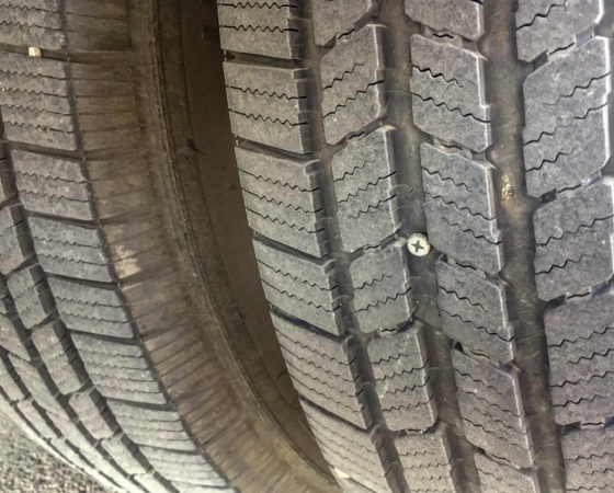Help! We Have a Screw in our Tire!